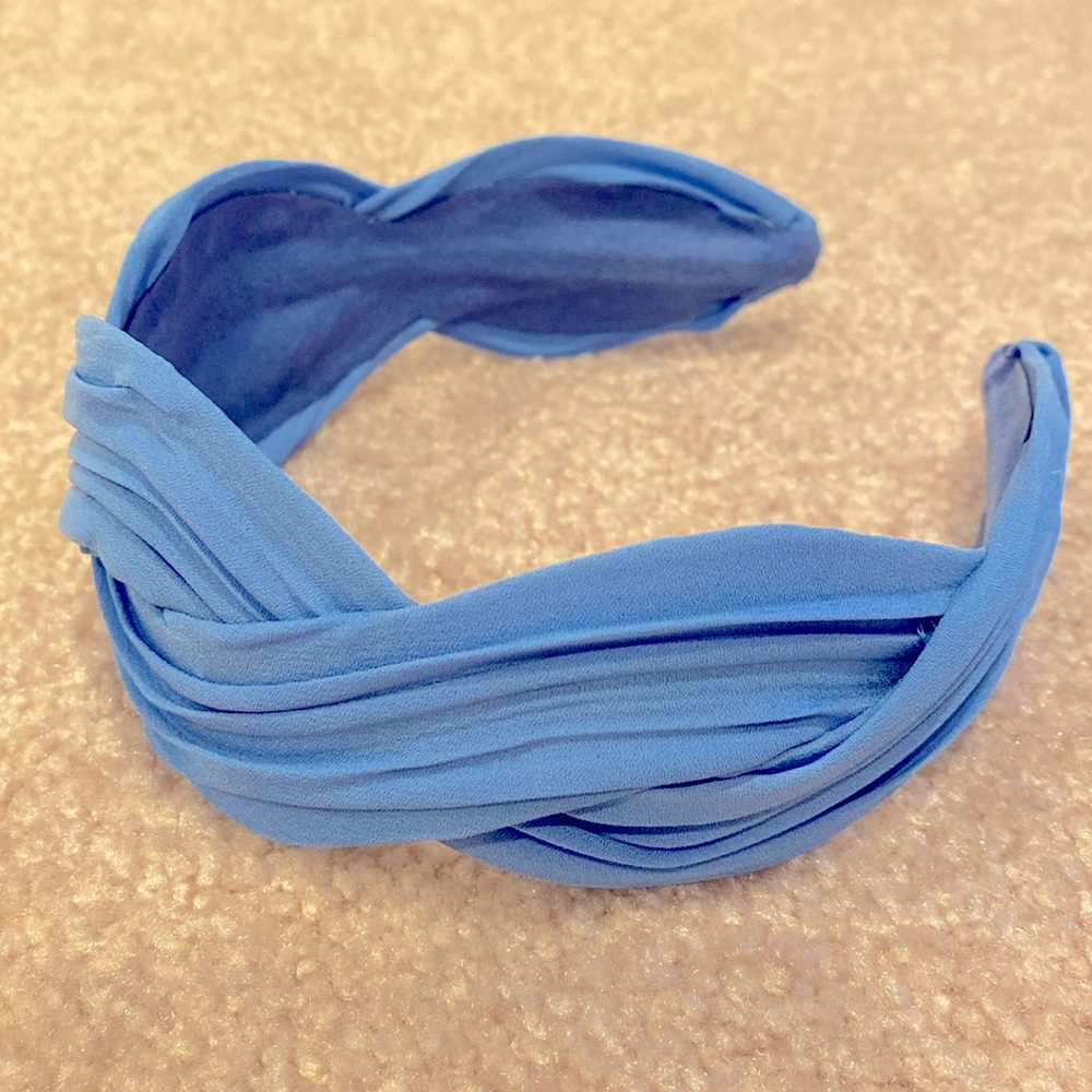 Light Blue Textured Headband